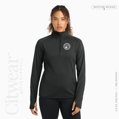 Women's Stretch Quarter-Zip Pullover-WPC