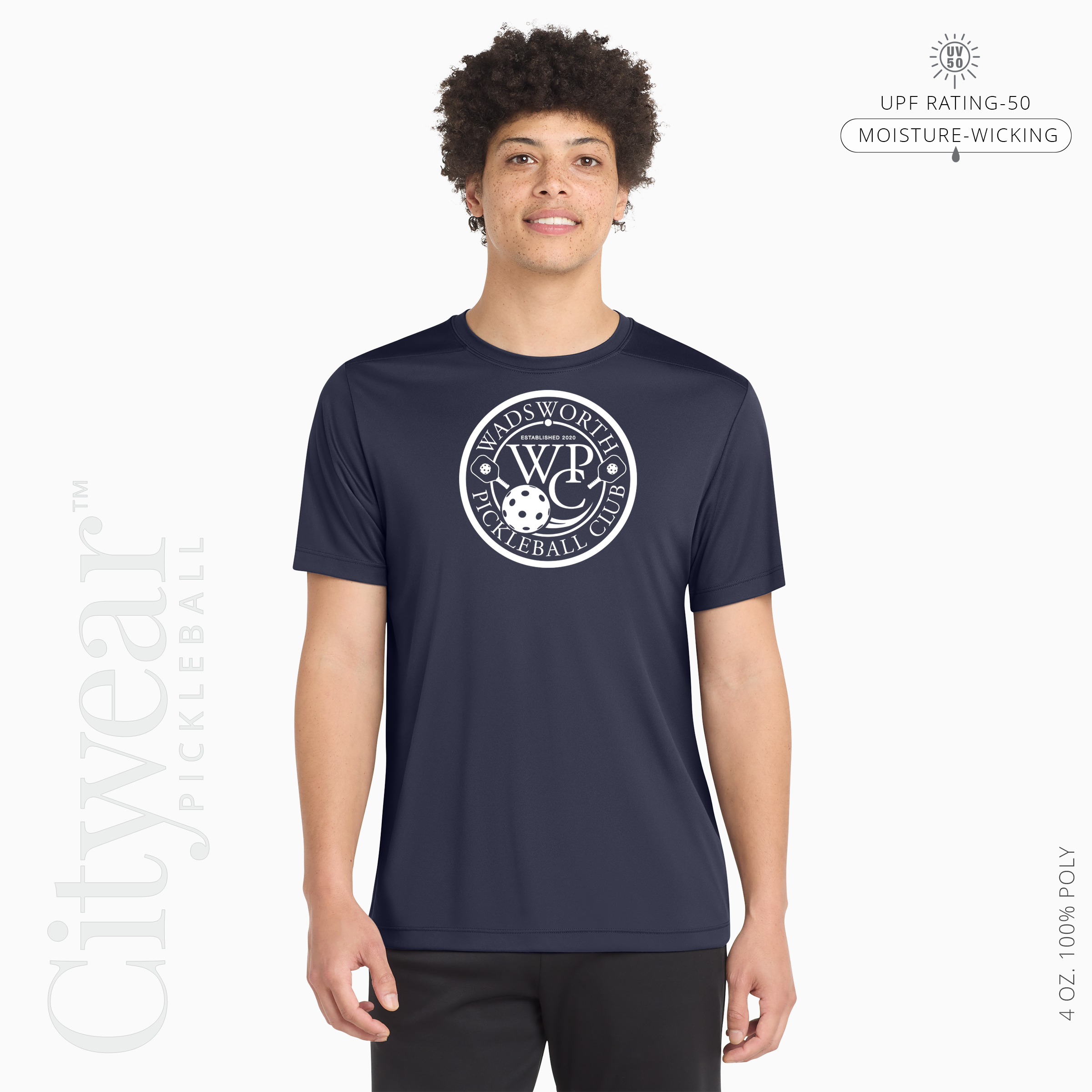 Men's UV Crewneck T-Shirt-WPC