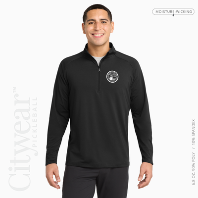 Men's Stretch Quarter-Zip Pullover-WPC