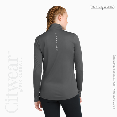 Women's Quarter-Zip Pullover-WPC