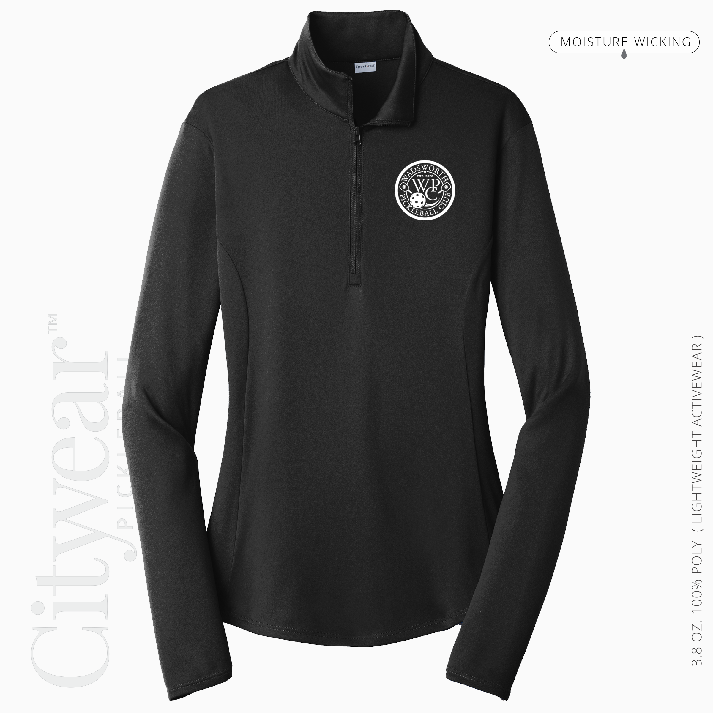 Women's Quarter-Zip Pullover-WPC