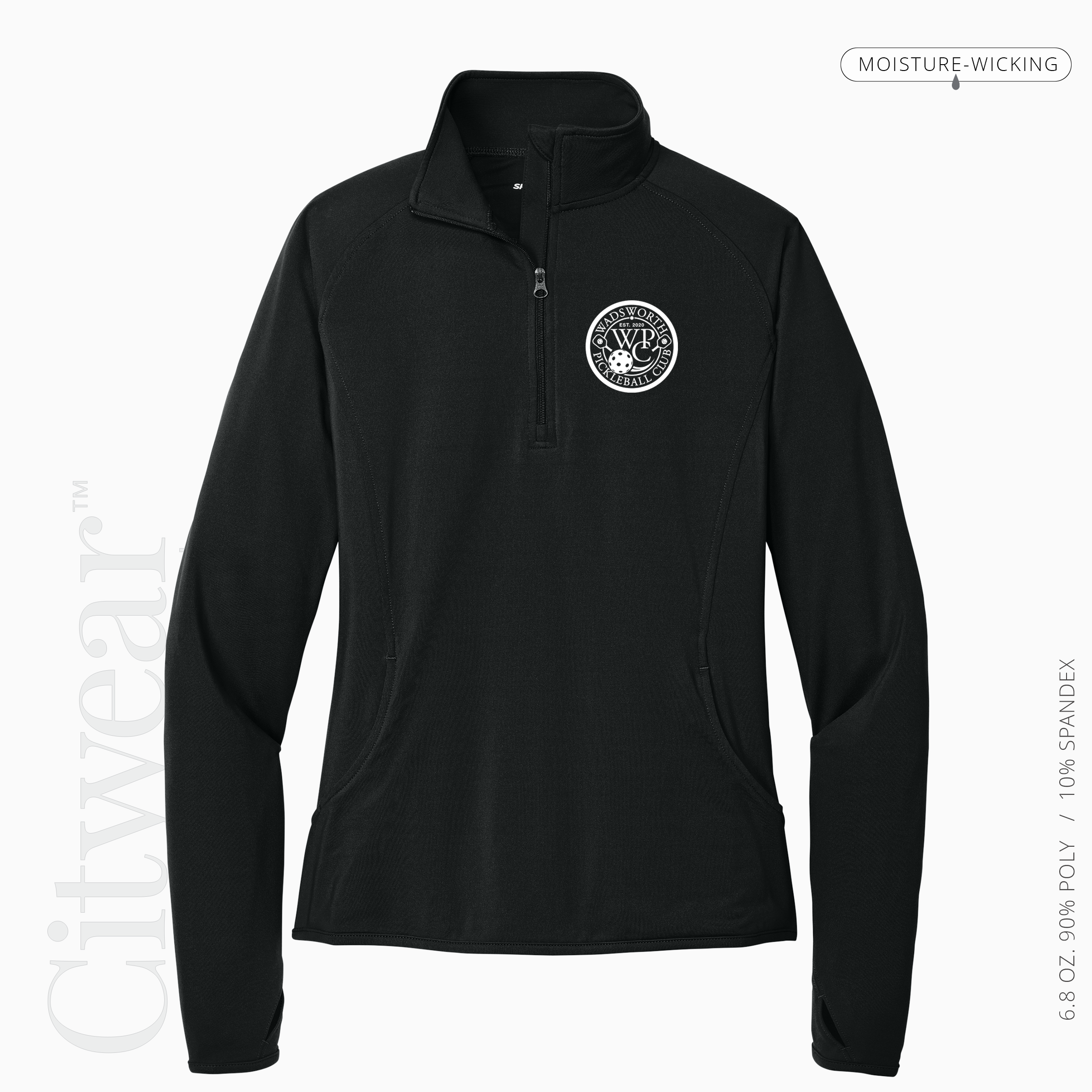 Women's Stretch Quarter-Zip Pullover-WPC