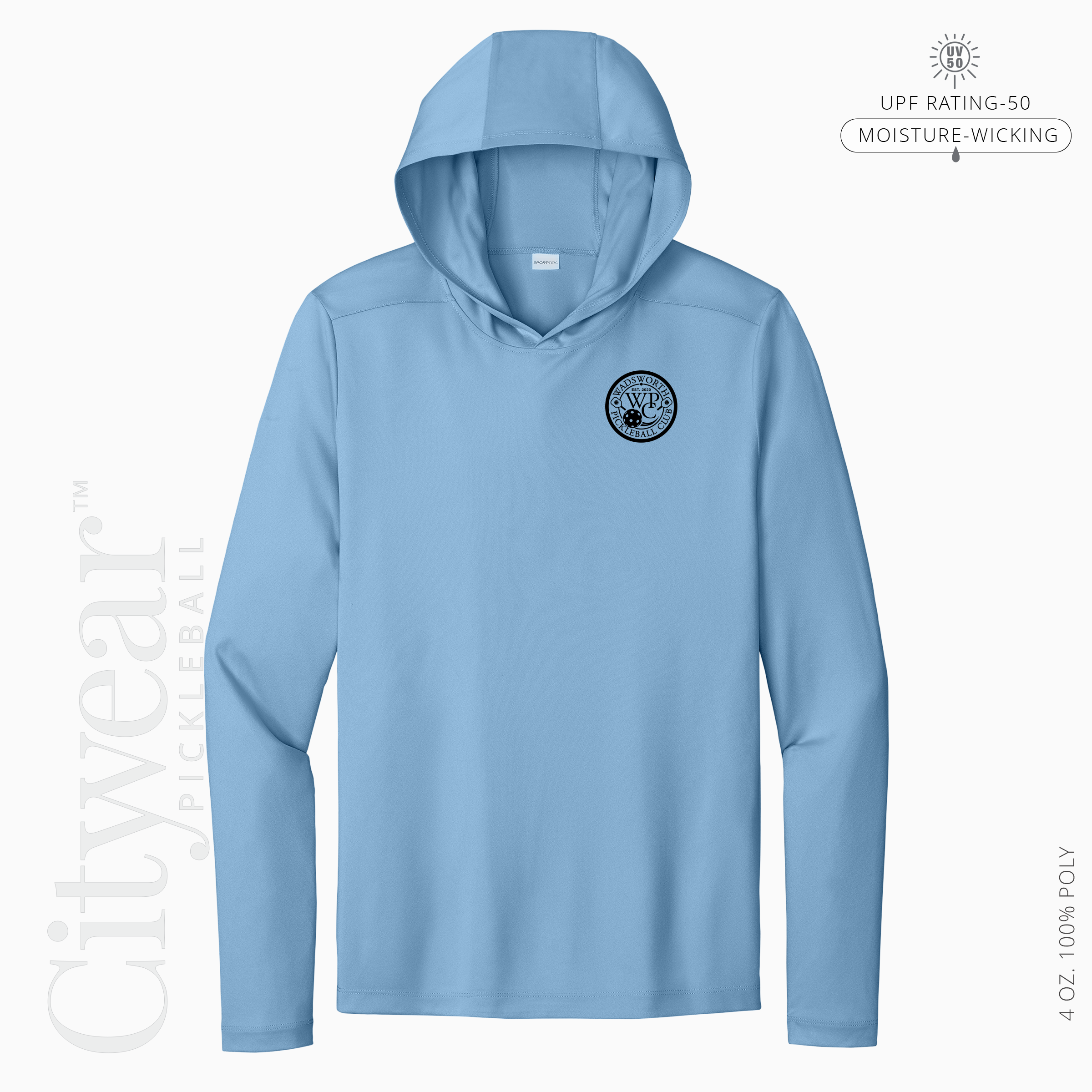 Men's UV Long Sleeve (Medallion) Hoodie-WPC