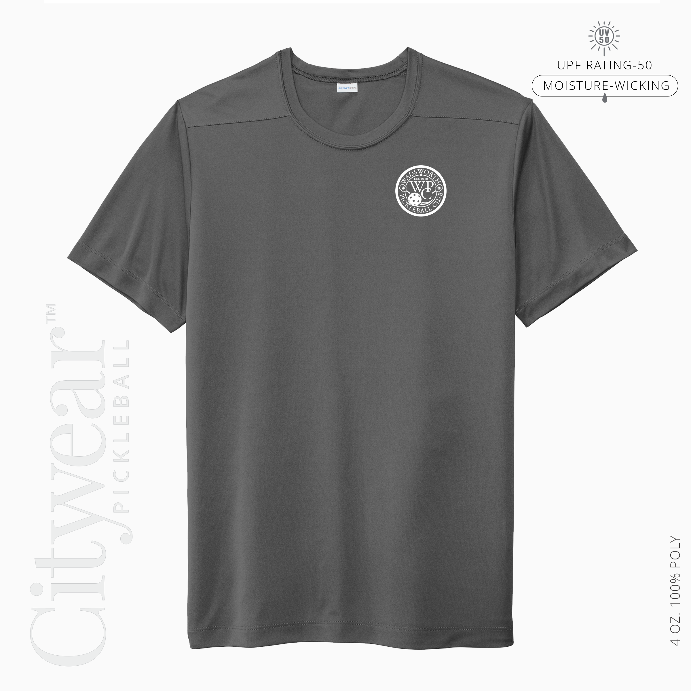 Men's UV Crewneck (Medallion) T-Shirt-WPC