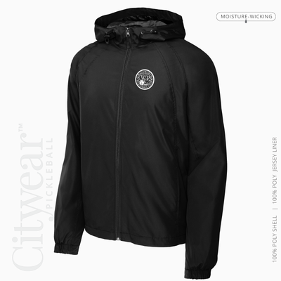 Men's Hooded Raglan Jacket-WPC