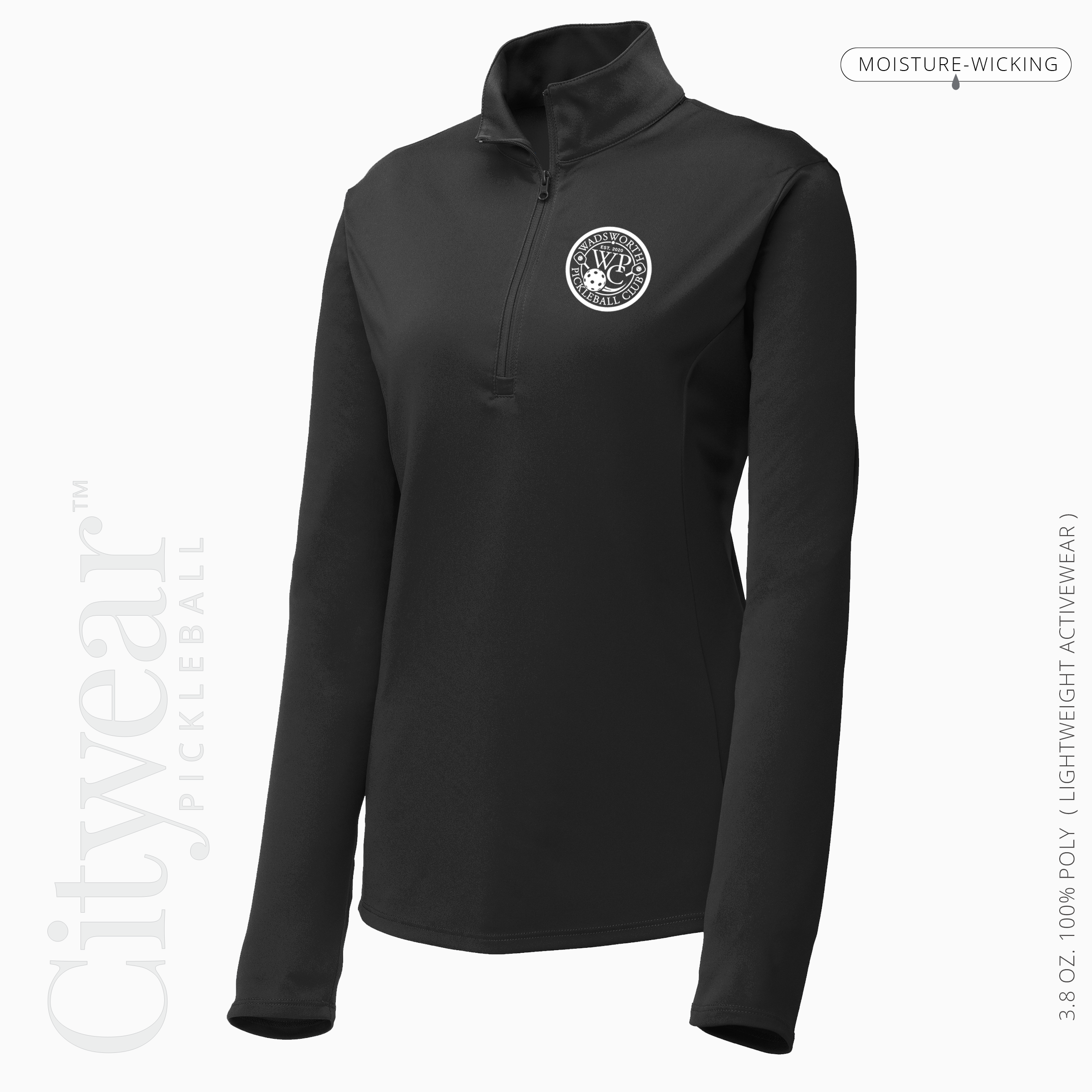 Women's Quarter-Zip Pullover-WPC