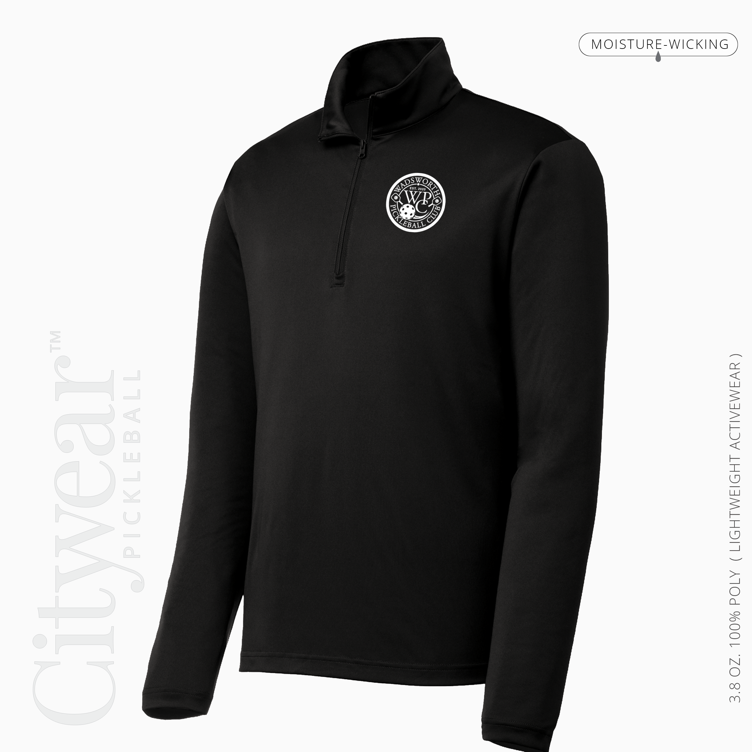 Men's Quarter-Zip Pullover-WPC