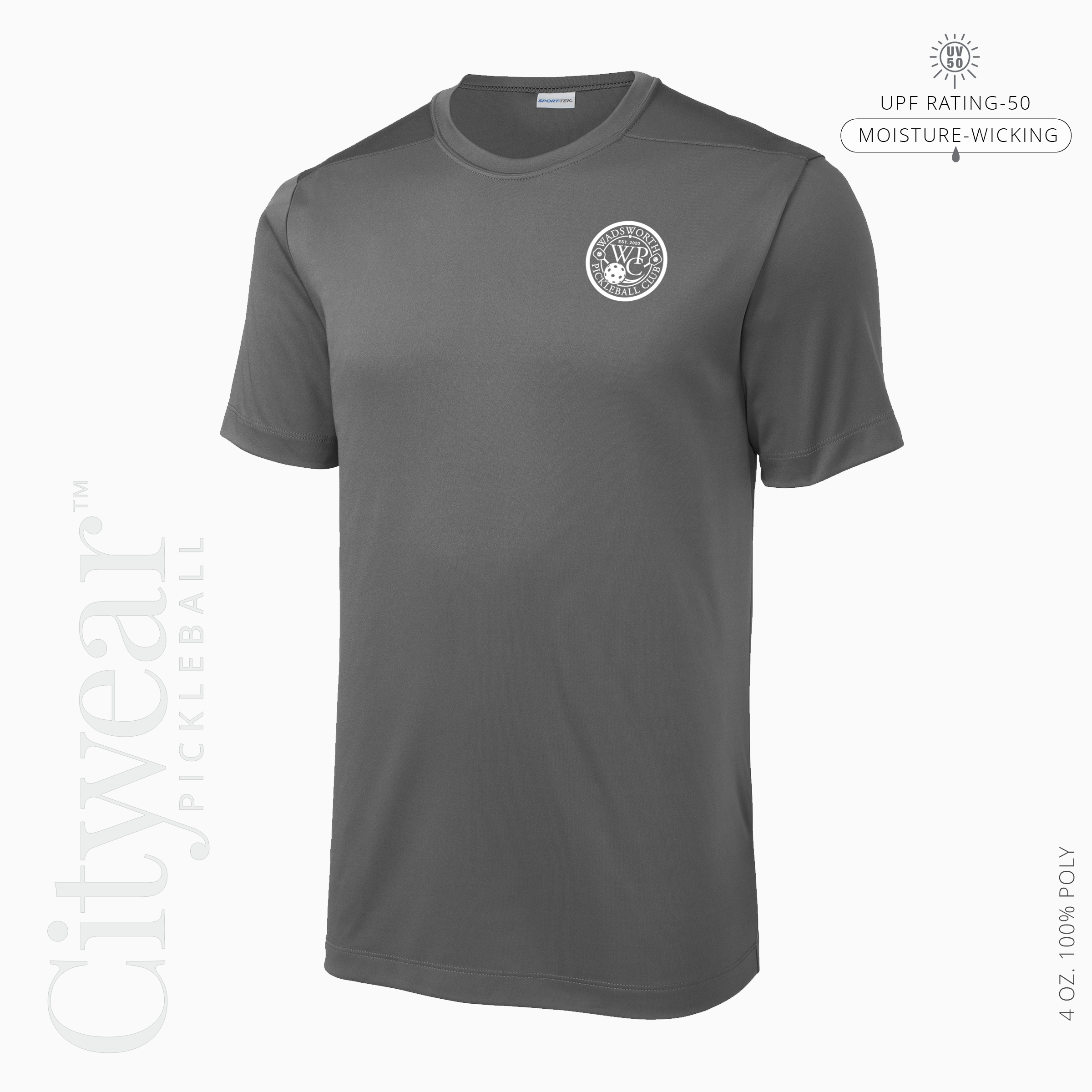 Men's UV Crewneck (Medallion) T-Shirt-WPC