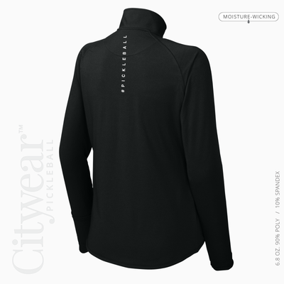 Women's Stretch Quarter-Zip Pullover-WPC