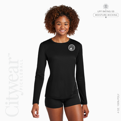 Women's UV Long Sleeve (Medallion) T-Shirt-WPC