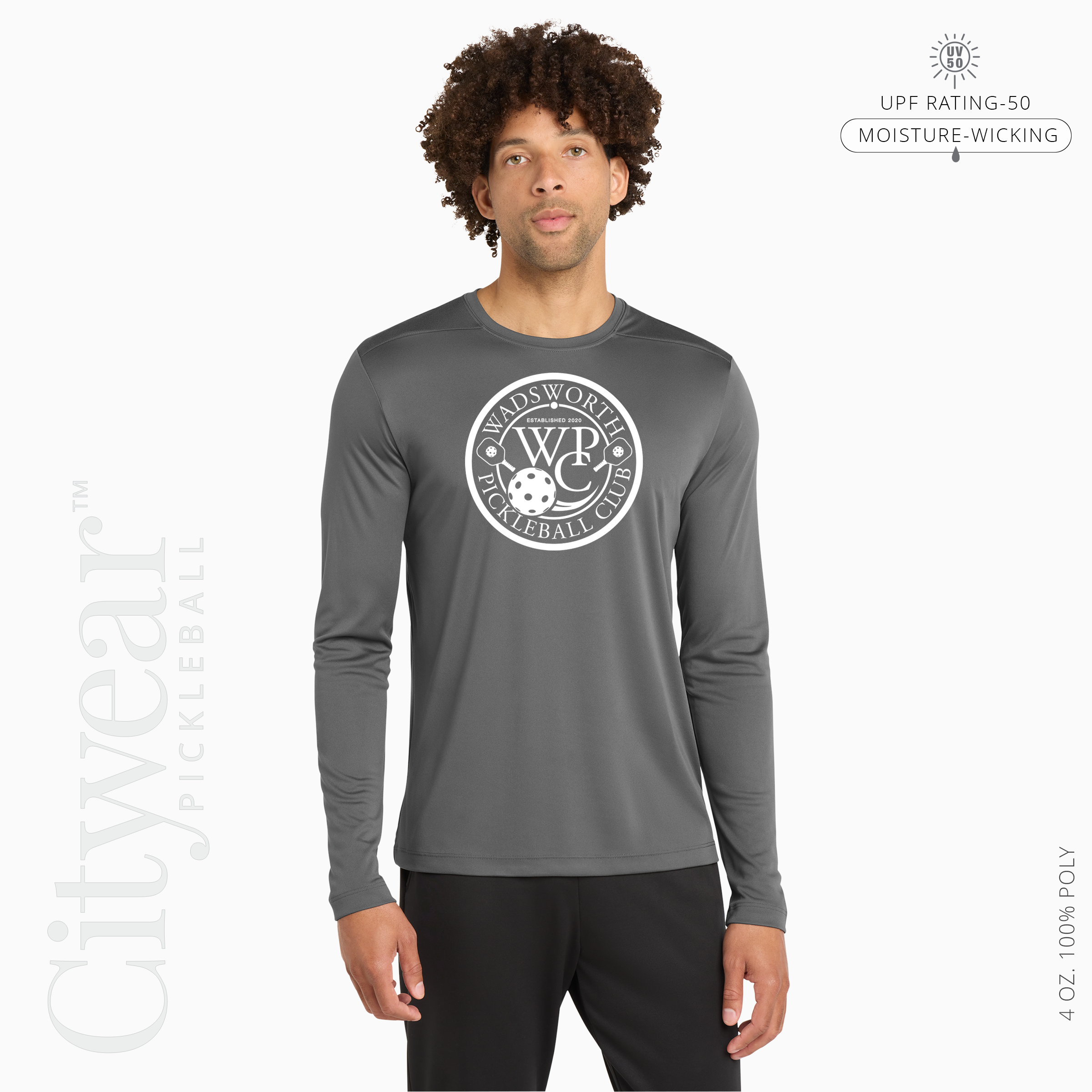 Men's UV Long Sleeve T-Shirt-WPC