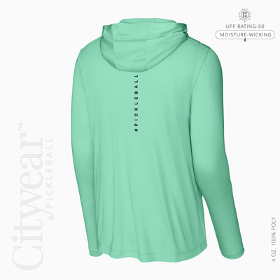 Men's UV Long Sleeve (Medallion) Hoodie-WPC