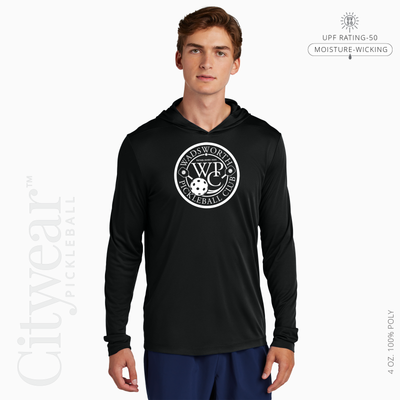 Men's UV Long Sleeve Hoodie-WPC