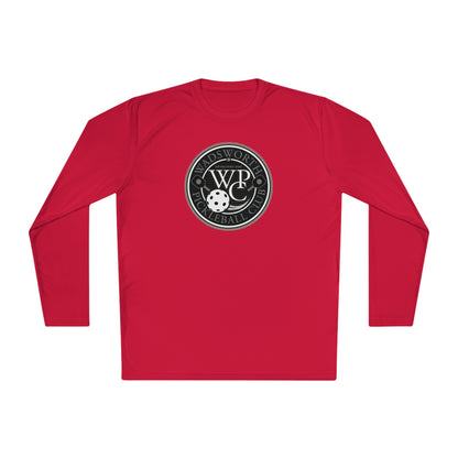 WPC GRAY LOGO SPORT-TEK (FRONT & PICKLEBALL BACK) - Unisex Lightweight Long Sleeve Tee