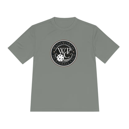 WPC GRAY LOGO SPORT-TEK (FRONT & PICKLEBALL BACK) - Unisex Moisture Wicking Tee