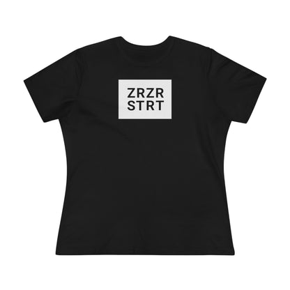 ZERO, ZERO, START, Relaxed Fit Women's T-shirt