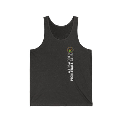 WPC COLOR VERTICAL LOGO (FRONT & PICKLEBALL BACK) - Unisex Jersey Tank
