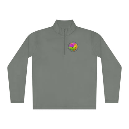 PICKLEBALL, PROOF GOD LOVES US AND..., SPORT-TEK: Unisex Quarter-zip Pullover