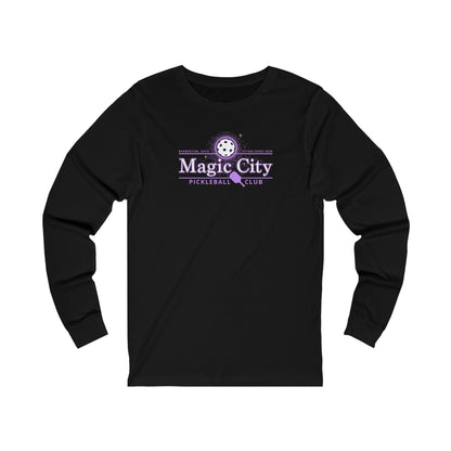 MCPC LOGO (FRONT & PICKLEBALL BACK) - Unisex Jersey Long Sleeve Tee