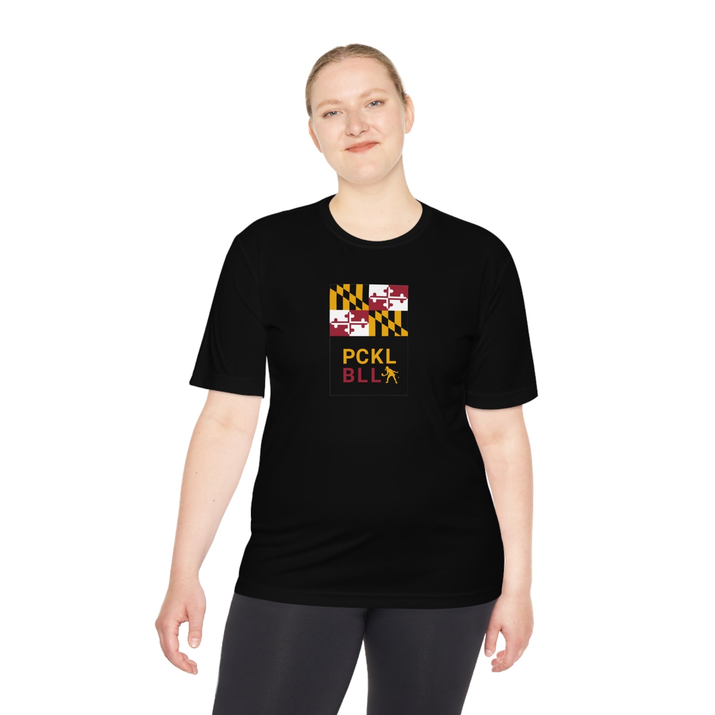 MD FLAG, PCKL-BLL WOMAN ATHLETE- Unisex Moisture Wicking Tee