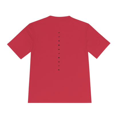WPC BLACK-WHITE POCKET LOGO SPORT-TEK (FRONT & PICKLEBALL BACK) - Unisex Moisture Wicking Tee