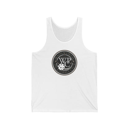 WPC GRAY LOGO (FRONT & PICKLEBALL BACK) - Unisex Jersey Tank