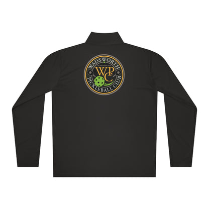WPC COLOR LOGOS (FRONT & BACK) - Unisex Quarter-Zip Pullover
