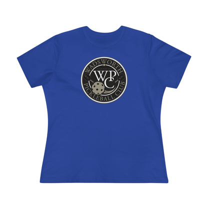 WPC GRAY WHITE, Relaxed Fit Women's T-shirt
