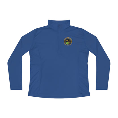 WPC CIRCULAR COLOR LOGOS LADIES SPORT-TEK (FRONT & BACK) - Ladies Quarter-Zip Pullover