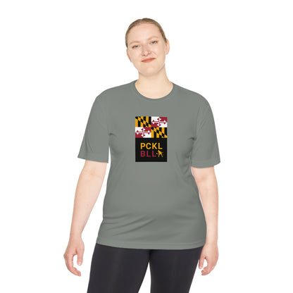 MD FLAG, PCKL-BLL WOMAN ATHLETE- Unisex Moisture Wicking Tee