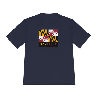 MD FLAG, PCKLBLLR- Unisex Moisture Wicking Tee