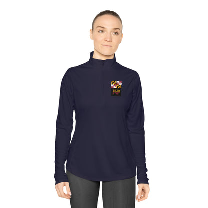 MARYLAND, ZERO, ZERO, STRT, WOMEN'S SPORT-TEK, Quarter-zip Pullover