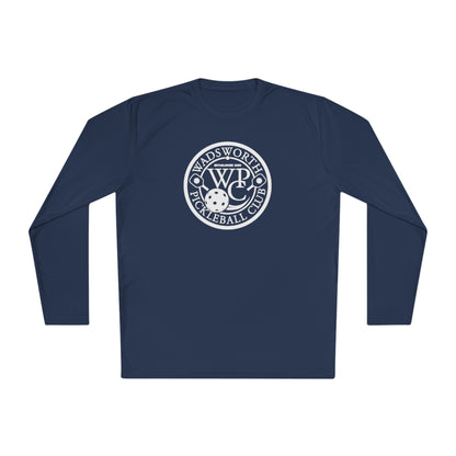 WPC BLACK-WHITE LOGO SPORT-TEK (FRONT & PICKLEBALL BACK) - Unisex Lightweight Long Sleeve Tee