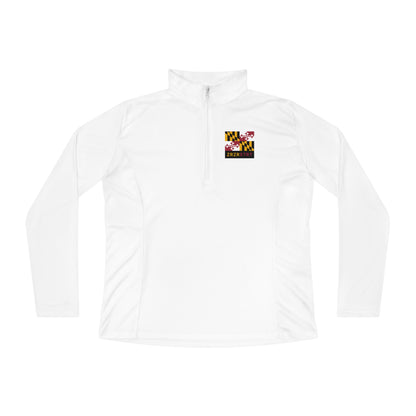 MARYLAND, ZERO, ZERO, START, WOMEN'S SPORT-TEK, Quarter-zip Pullover