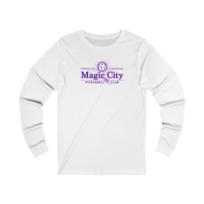 MCPC LOGO (FRONT & PICKLEBALL BACK) - Unisex Jersey Long Sleeve Tee