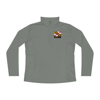 MARYLAND, ZERO, ZERO, START, WOMEN'S SPORT-TEK, Quarter-zip Pullover