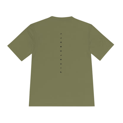 WPC BLACK-WHITE POCKET LOGO SPORT-TEK (FRONT & PICKLEBALL BACK) - Unisex Moisture Wicking Tee