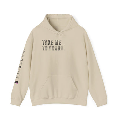 TAKE ME TO COURT, Unisex Heavy Blend™ Hooded Sweatshirt
