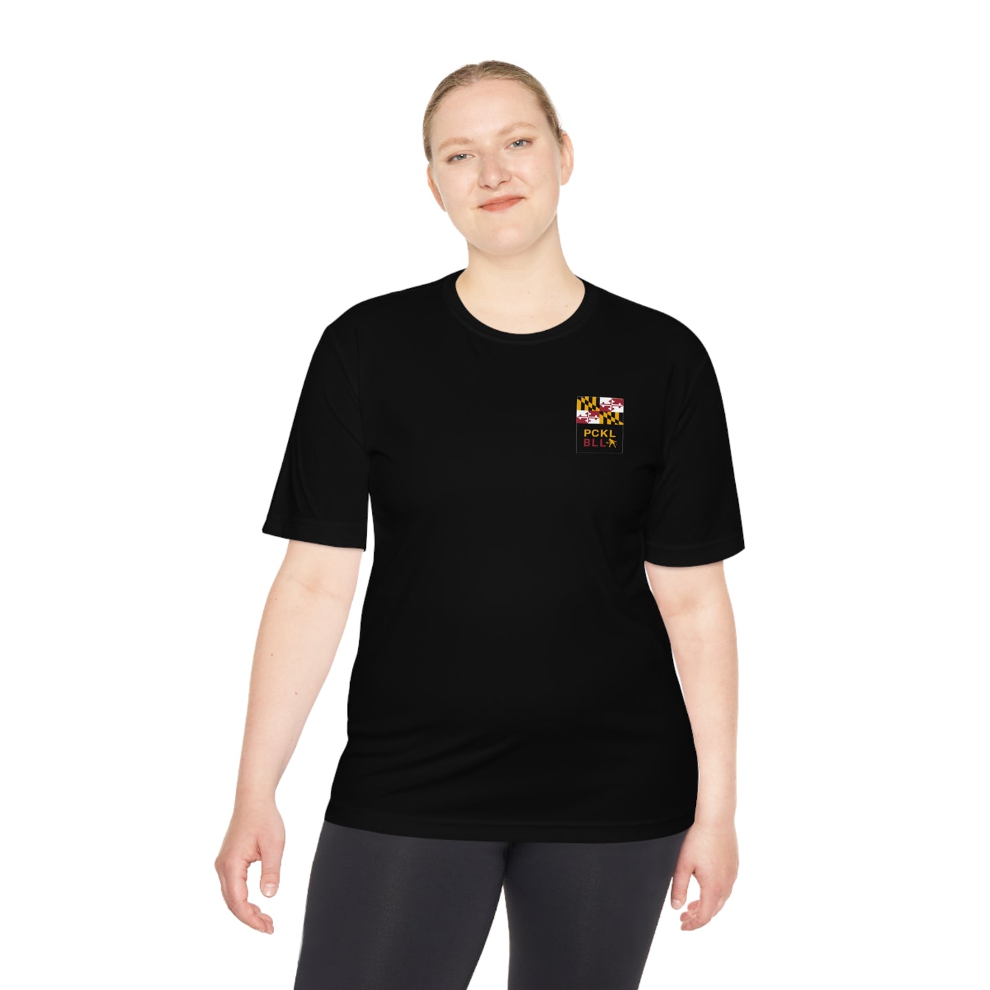 MD FLAG, PCKL-BLL WOMAN ATHLETE- Unisex Moisture Wicking Tee