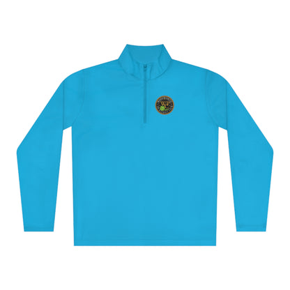 WPC COLOR LOGOS (FRONT & BACK) - Unisex Quarter-Zip Pullover