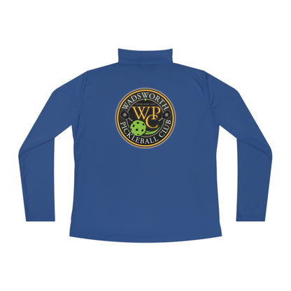 WPC CIRCULAR COLOR LOGOS LADIES SPORT-TEK (FRONT & BACK) - Ladies Quarter-Zip Pullover