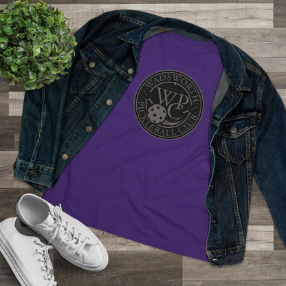 WPC GRAY BLACK, Relaxed Fit Women's T-shirt