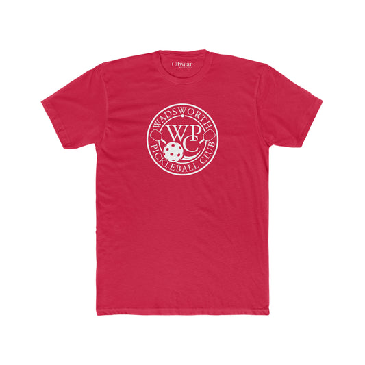 WPC White Logo- Men's Cotton Crew Tee