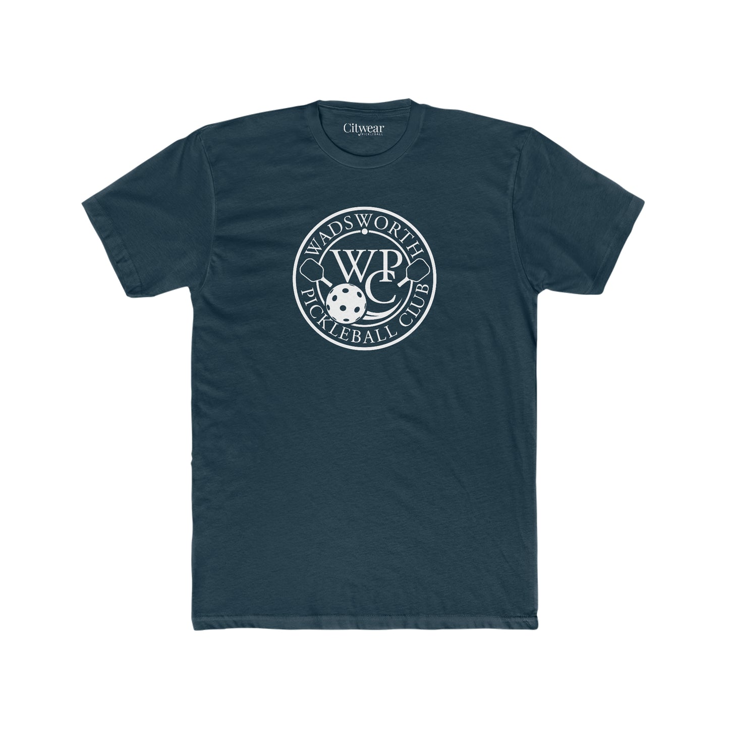 WPC White Logo- Men's Cotton Crew Tee