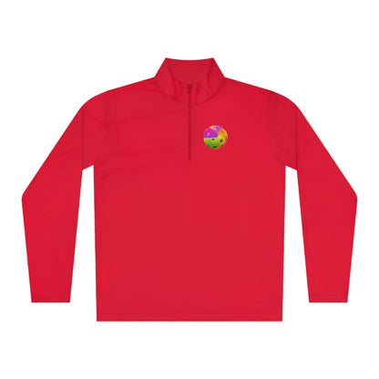 PICKLEBALL ABSTRACT, SPORT-TEK: Unisex Quarter-zip Pullover