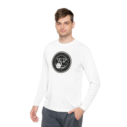 WPC GRAY LOGO SPORT-TEK (FRONT & PICKLEBALL BACK) - Unisex Lightweight Long Sleeve Tee