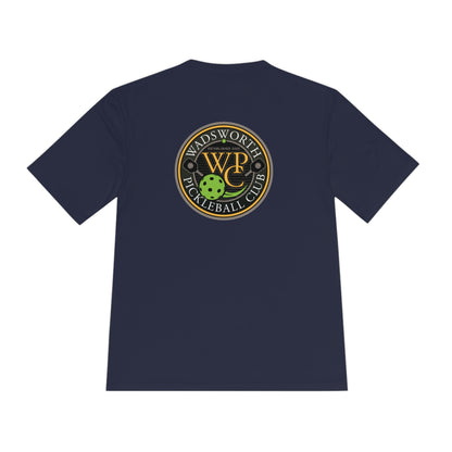 WPC COLOR VERTICAL LOGO SPORT-TEK (FRONT & LOGO BACK) - Unisex Moisture Wicking Tee