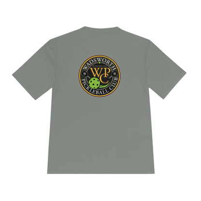 WPC COLOR VERTICAL LOGO SPORT-TEK (FRONT & LOGO BACK) - Unisex Moisture Wicking Tee