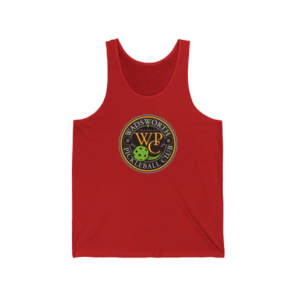 WPC COLOR LOGO (FRONT & PICKLEBALL BACK) - Unisex Jersey Tank
