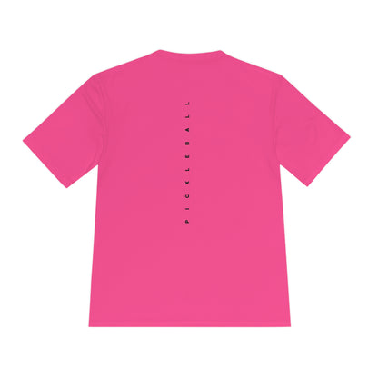 WPC BLACK-WHITE POCKET LOGO SPORT-TEK (FRONT & PICKLEBALL BACK) - Unisex Moisture Wicking Tee
